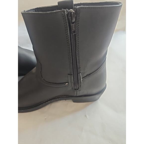 Dingo Boots 12D Rev Up Zipper Up Square Toe Biker Motorcycle DI19090 - Picture 7 of 15